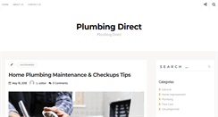 Desktop Screenshot of plumbingdirect.net